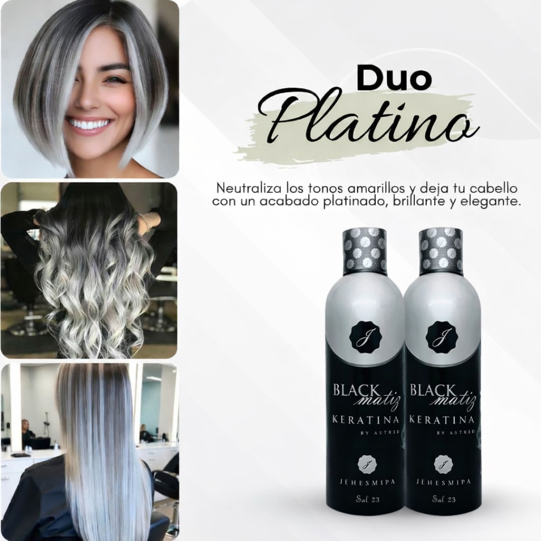Duo Platinum® Platina tu cabello al instante